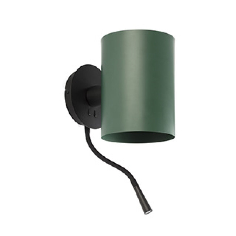 Wall lamp GUADALUPE Black-Green