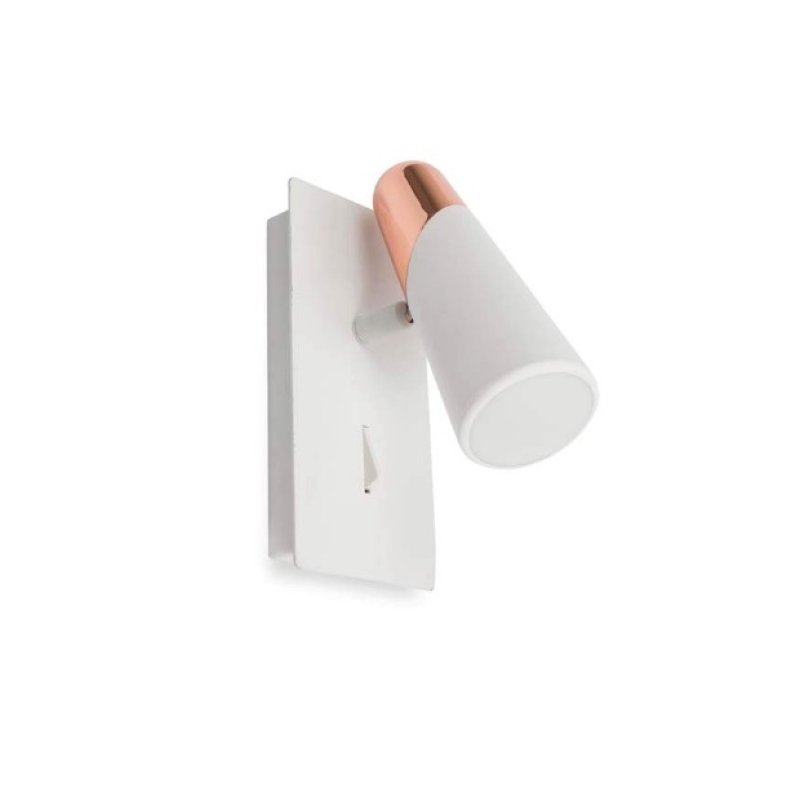 Wall lamp LAO White-copper LED