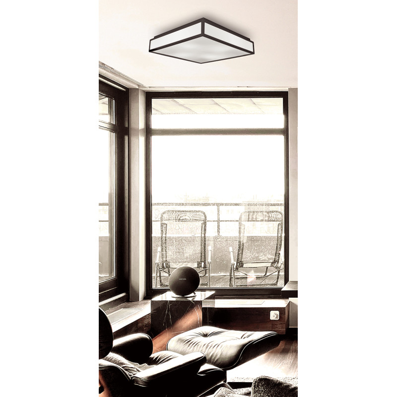 Ceiling lamp Wenge L:400X400 Figaro