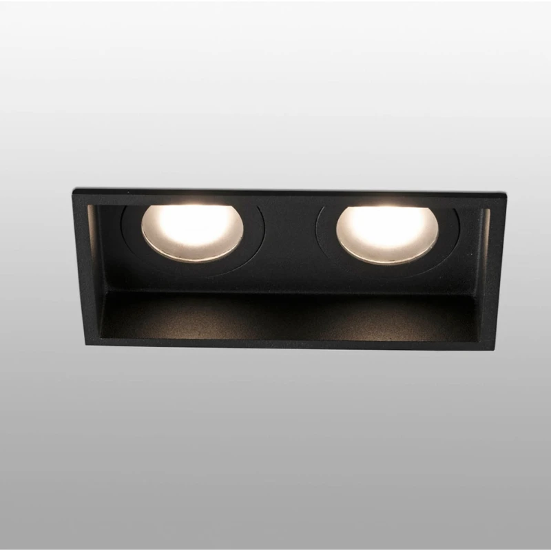 40125 HYDE BLACK SQUARE 2L GU10