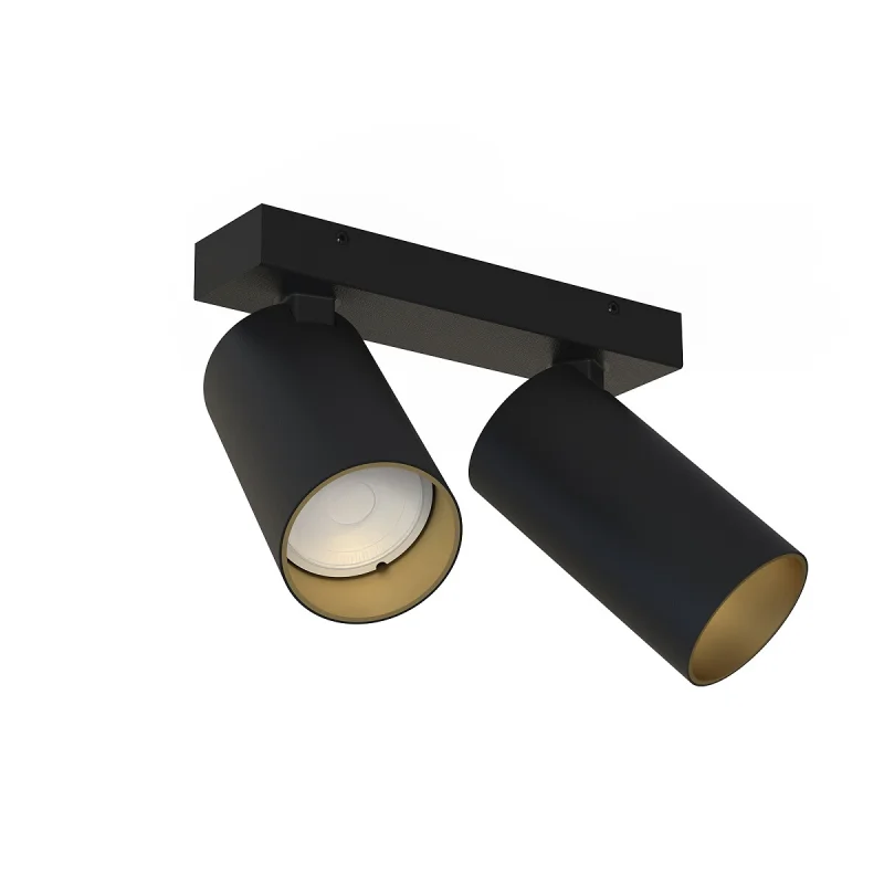 Laevalgusti MONO II BLACK/GOLD 7766