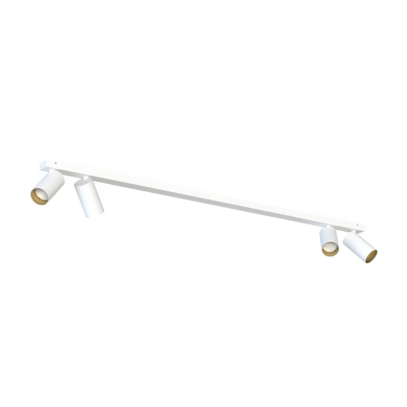 Laevalgusti MONO IV WHITE/GOLD 7776
