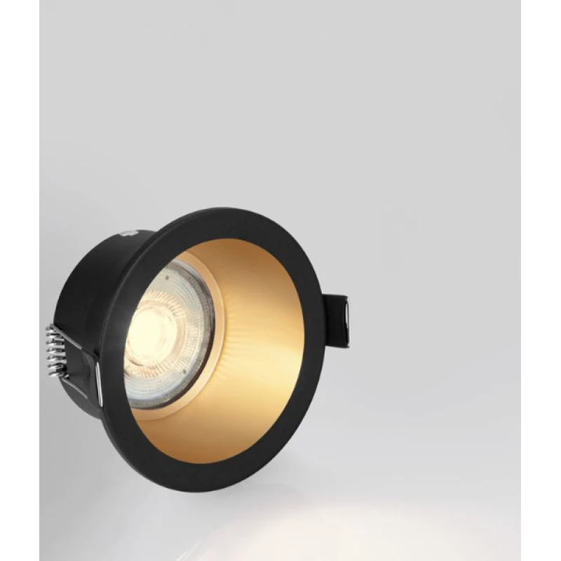 9011360 Sandy Black & Gold Aluminium LED GU10 ...