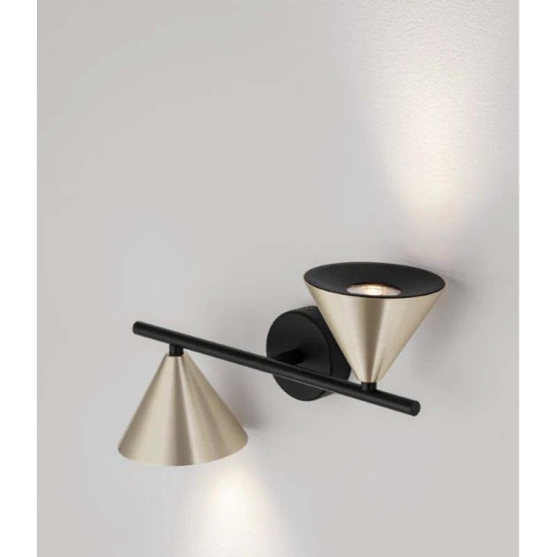 9011428 Oxide Gold & Black Aluminium LED MR16/...