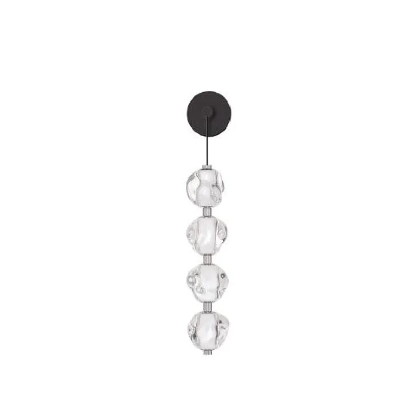 9186810 Sandy Black & Chrome Metal Clear Acryl...