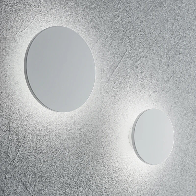 Sienas lampa COVER LED Ø 15 cm Round White