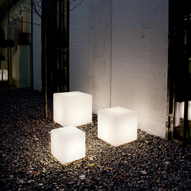 Dārza lampa LUNA PT1 D50 White