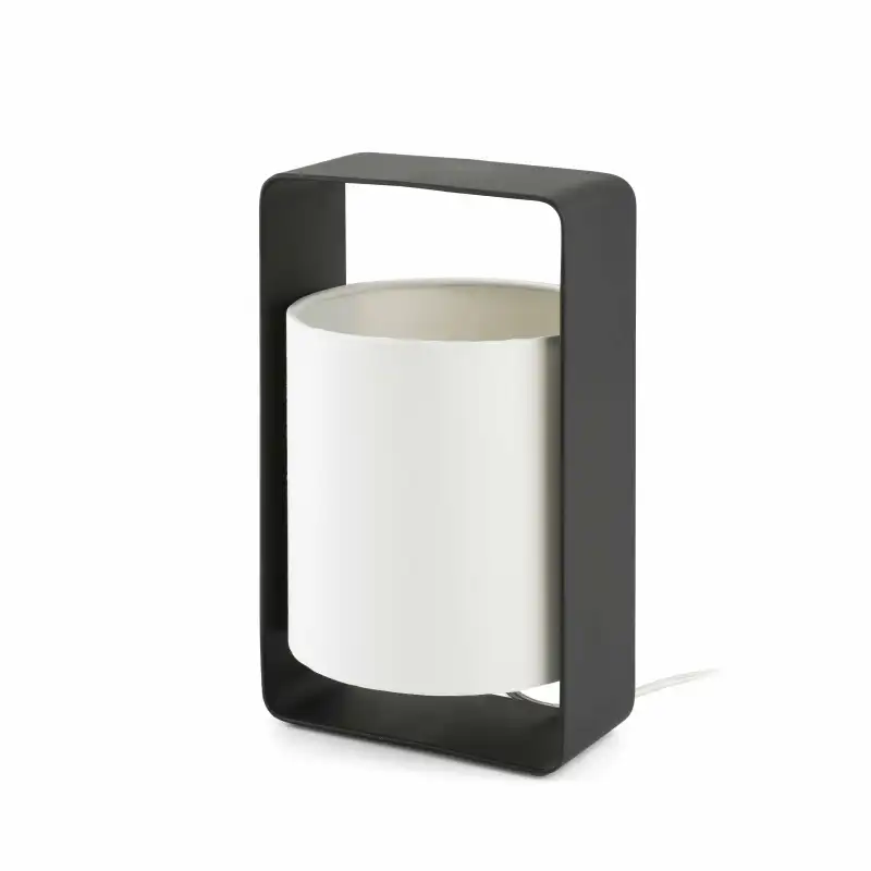 Galda lampa LULA-P black - white