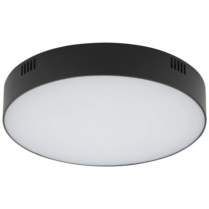 Griestu lampa 10417 LID ROUND LED 35W 4000K BLACK