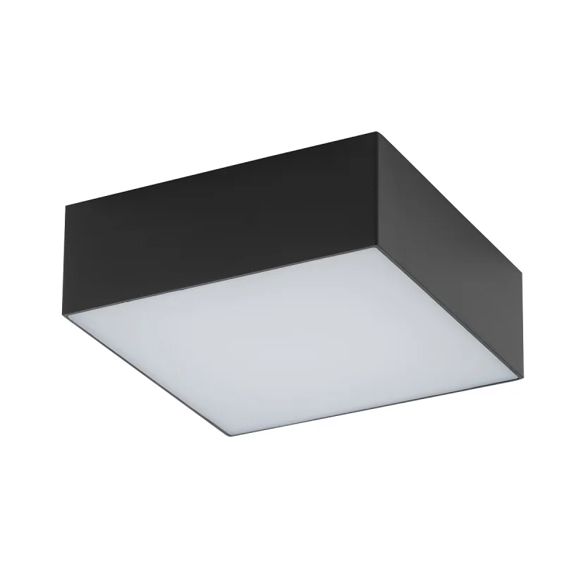 Griestu lampa 10424 LID SQUARE LED 15W 3000K BLACK