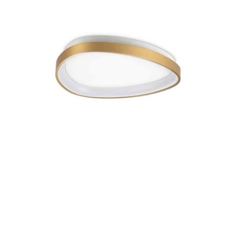 Griestu lampa 328034 GEMINI PL D042 ON-OFF OTTONE ...