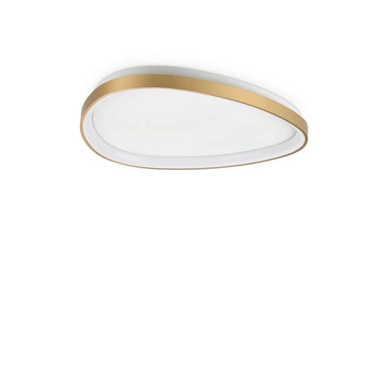 Griestu lampa 328065 GEMINI PL D061 ON-OFF OTTONE ...