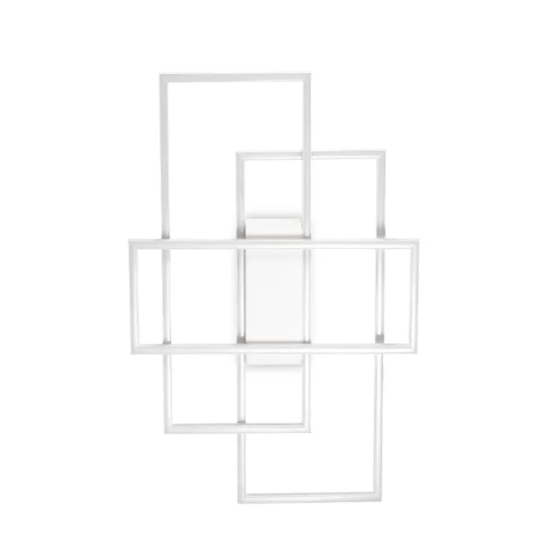Griestu lampa FRAME PL RETTANGOLO BIANCO 2700K