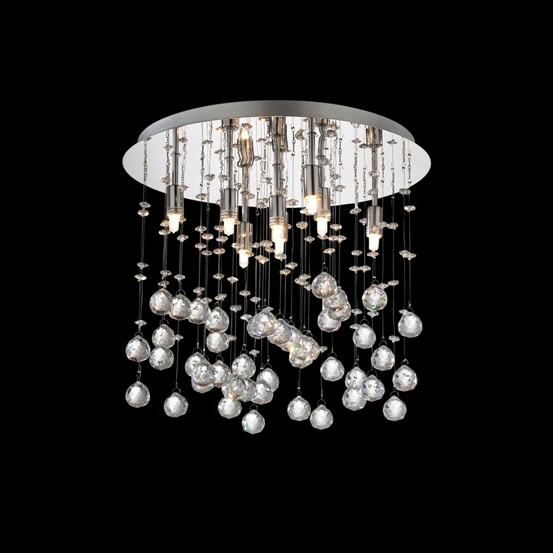 Griestu lampa MOONLIGHT PL5 Chromo