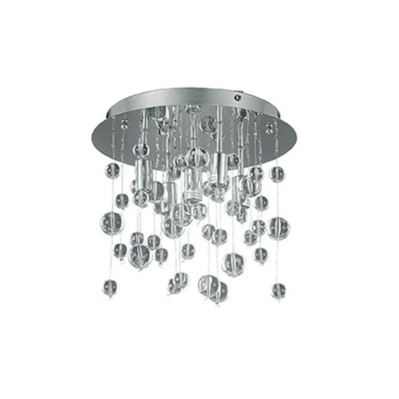 Griestu lampa NEVE PL5 Chrome