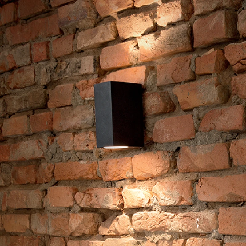 Griestu-sienas lampa UP AP2 Black