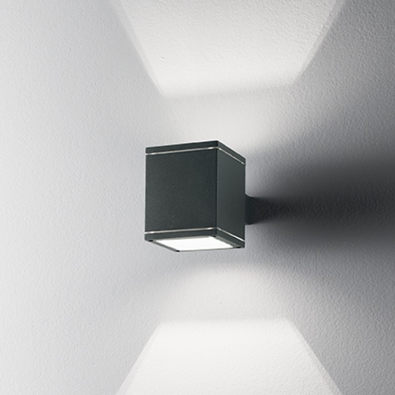 Ceiling-wall lamp SNIF SQUARE AP1 Black
