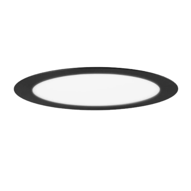 Iebūvējama lampa DISC Ø 600 mm Black