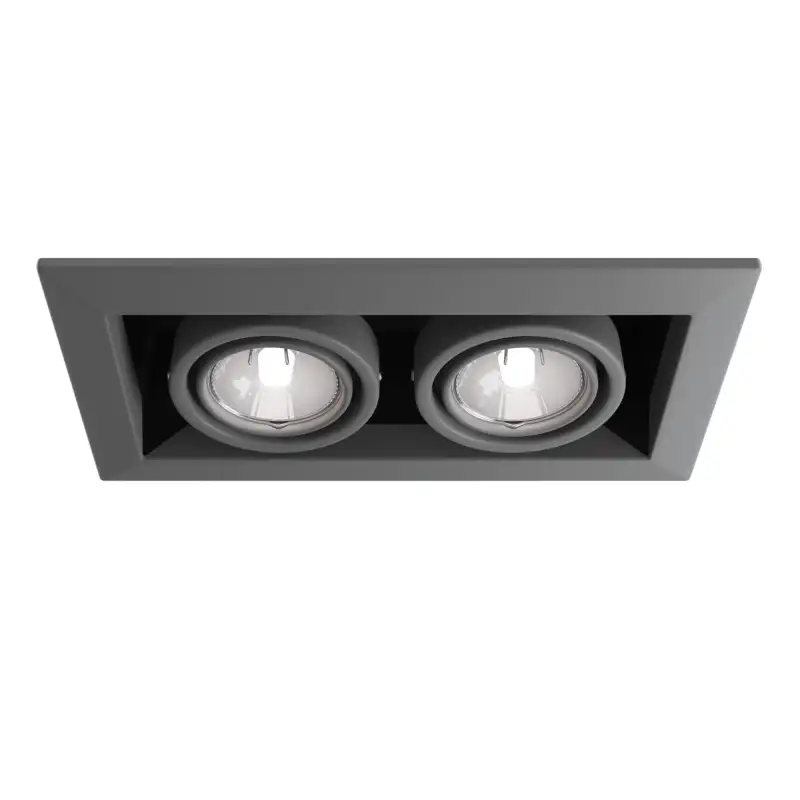 Iebūvējams gaismeklis DL008-2-02-S Downlight Silve...