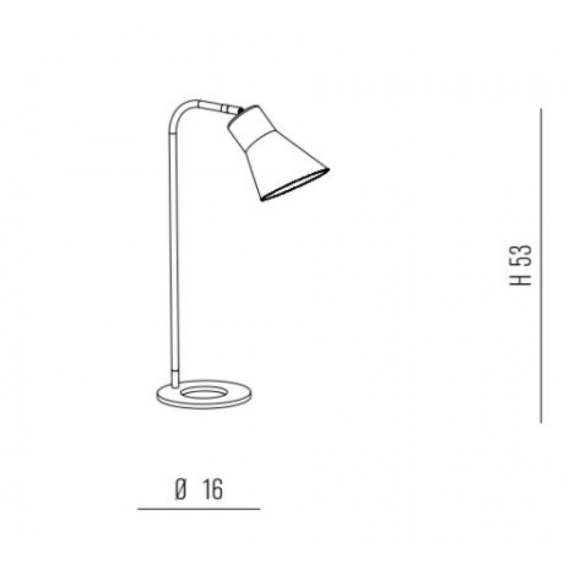 Table lamp CONICO