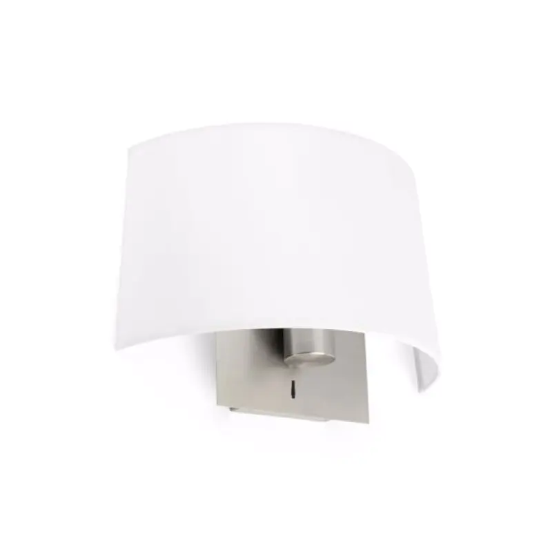 Wall lamp VOLTA White-Nickel
