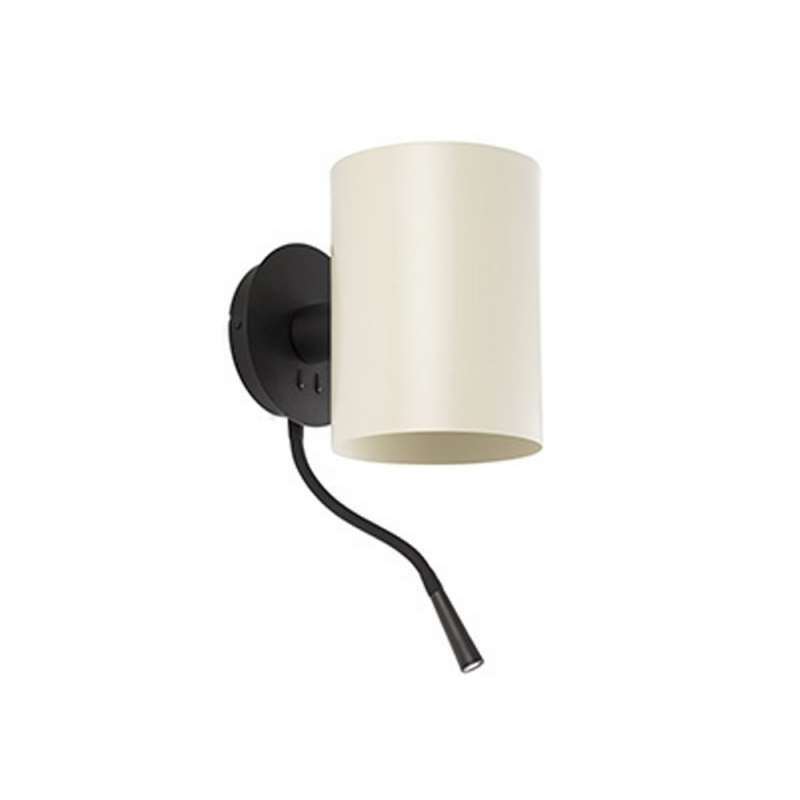 Wall lamp GUADALUPE Black-Beige