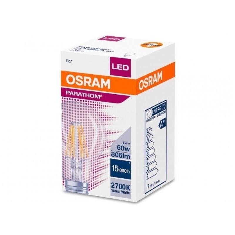OSRAM LED 7W<60W 806lm 2700K
