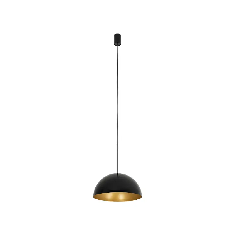 Rippvalgusti 10694 HEMISPHERE SUPER S BLACK-GOLD