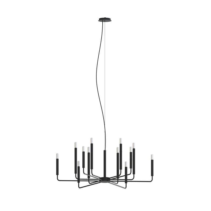 Piekaramā lampa 11462 ORTO XII BLACK A