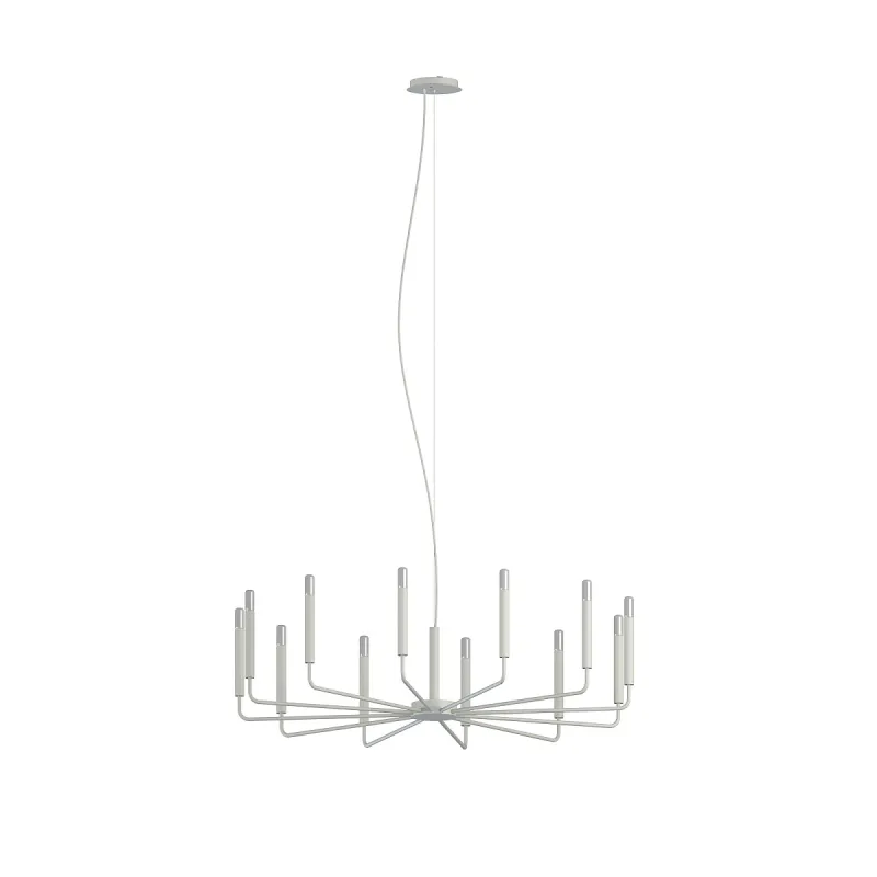 Piekaramā lampa 11465 ORTO XII SILK GRAY B