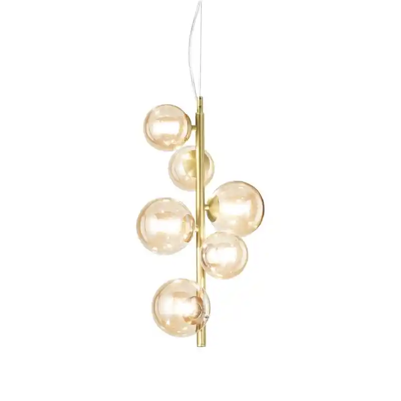 Piekaramā lampa 317793 PERLAGE SP6 AMBRA
