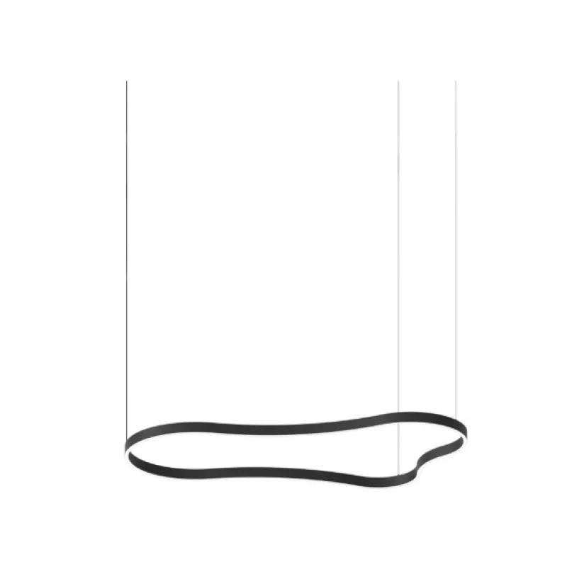 Pendant lamp 345277 WAVES-3 SP NERO