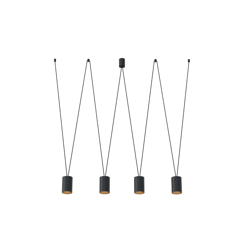 Подвесная лампа 7814 MORE TONE IV BLACK/GOLD