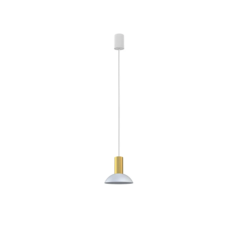 Подвесная лампа 8037 HERMANOS C WHITE/SOLID BRASS