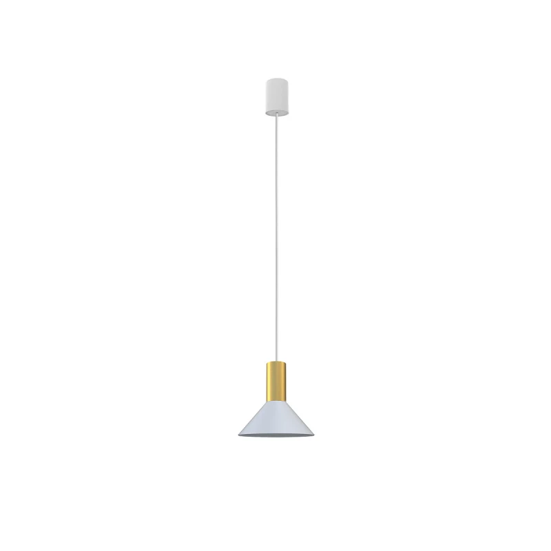 Rippvalgusti 8040 HERMANOS A WHITE/SOLID BRASS