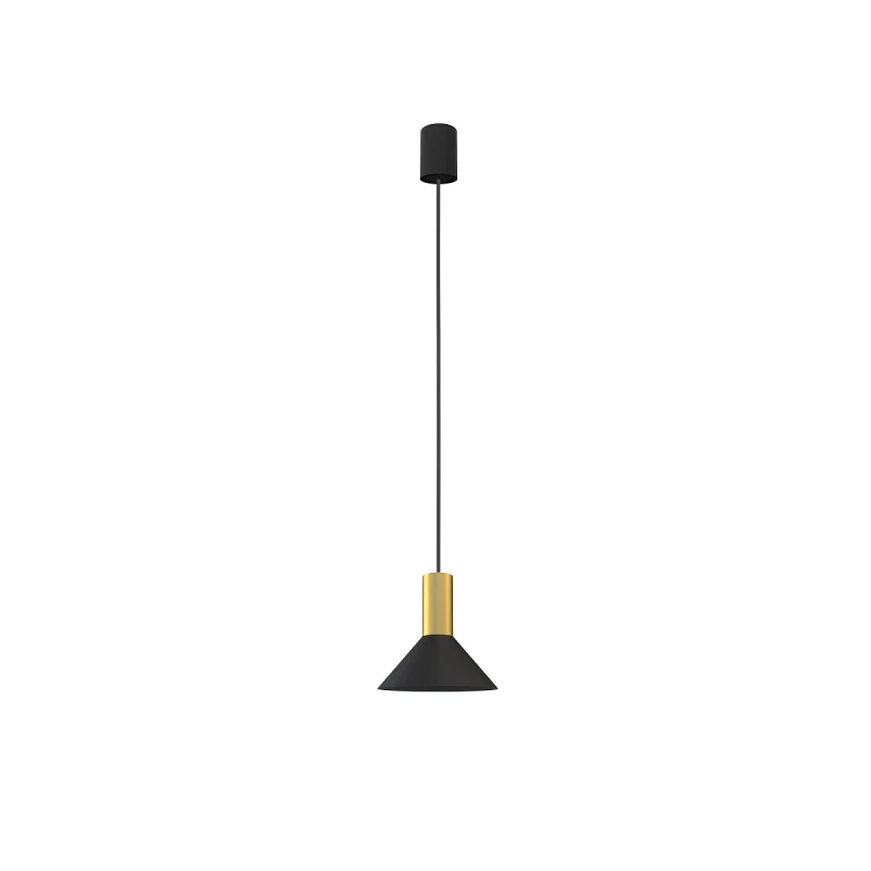Rippvalgusti 8103 HERMANOS A BLACK/SOLID BRASS