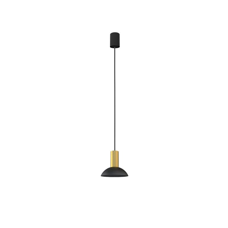 Подвесная лампа 8194 HERMANOS C BLACK/SOLID BRASS