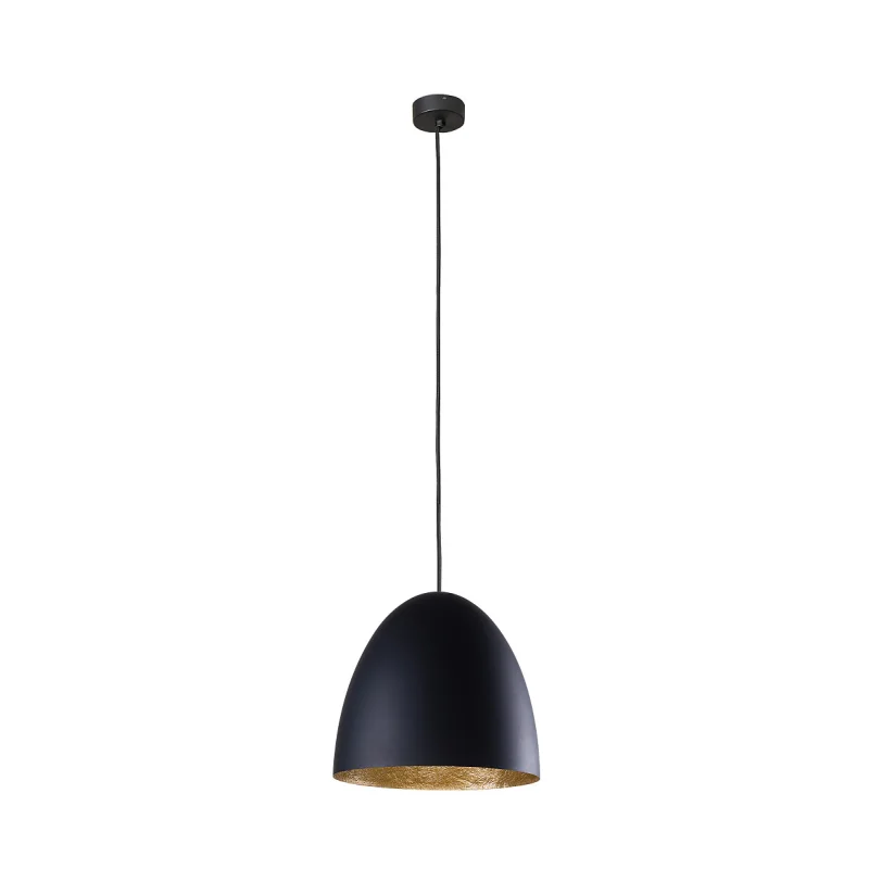 Piekaramā lampa 9022 EGG BLACK M