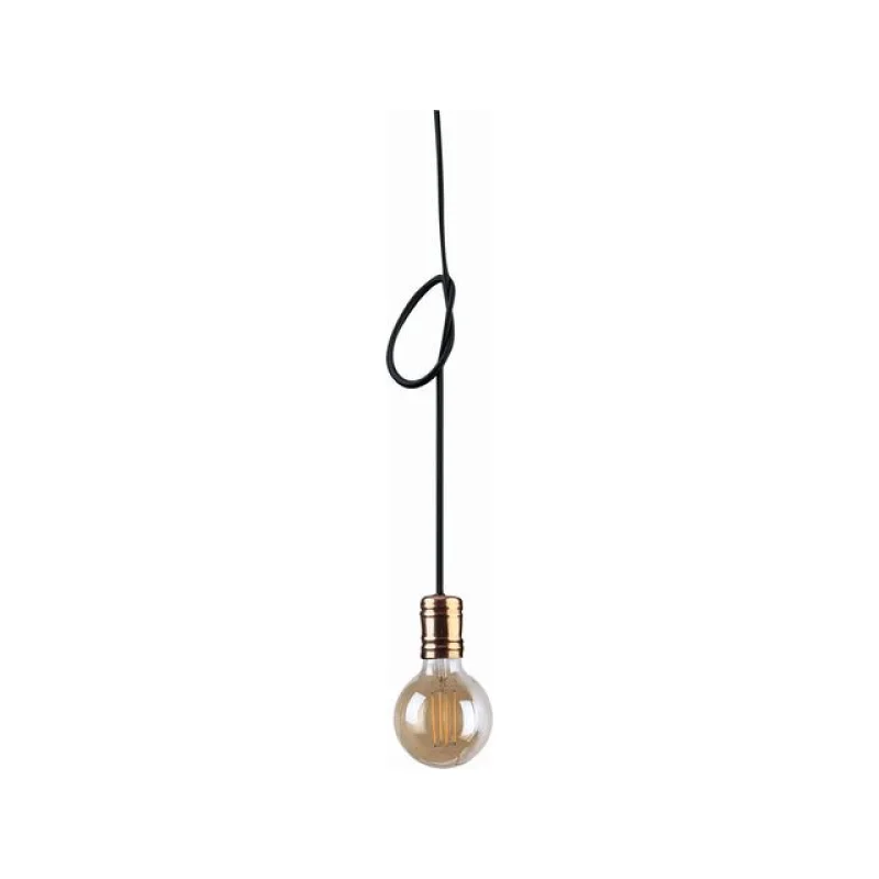 Подвесная лампа CABLE BLACK/COOPER