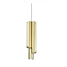 Pendant lamp DORICA SP3 D90 OTTONE 366494