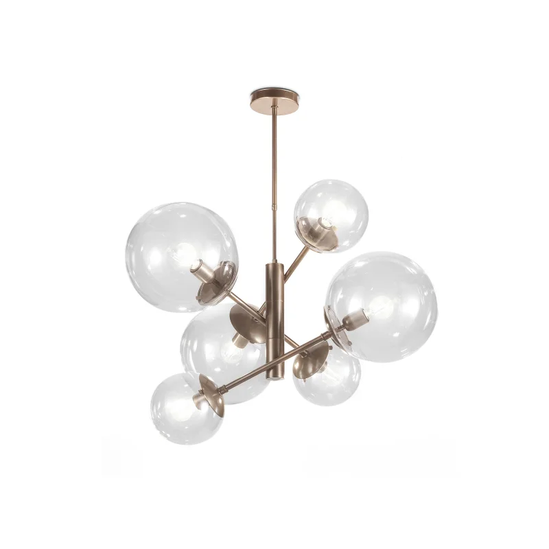 Pendant lamp GLOBAL Brass