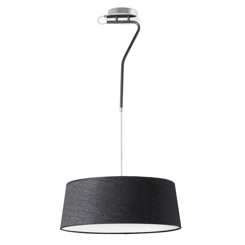 Piekaramā lampa HOTEL Black 3L
