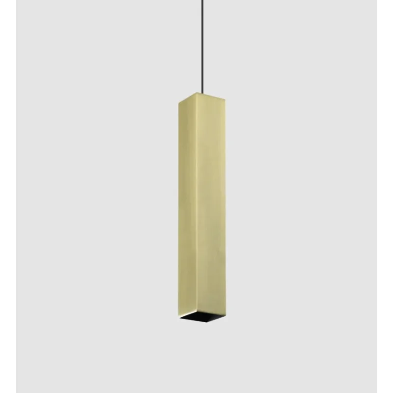Piekaramā lampa LOOK SP1 SQUARE D60 H400 OTTONE