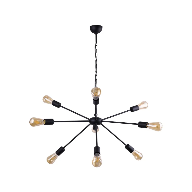 Rippvalgusti 9734 ROD BLACK IX
