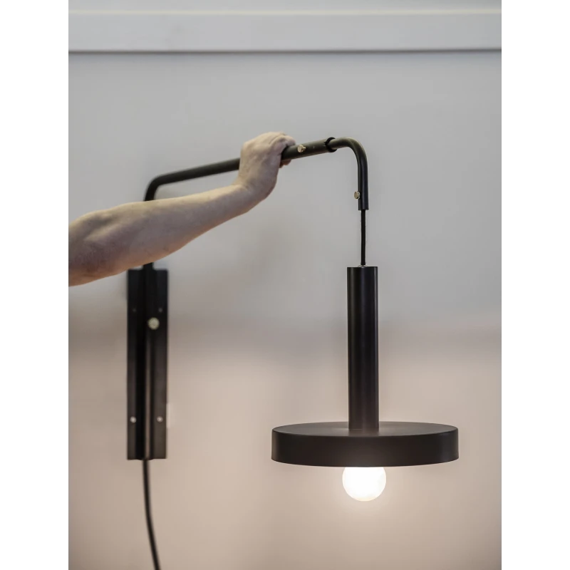 Sienas lampa 20167 WHIZZ Black and satin gold