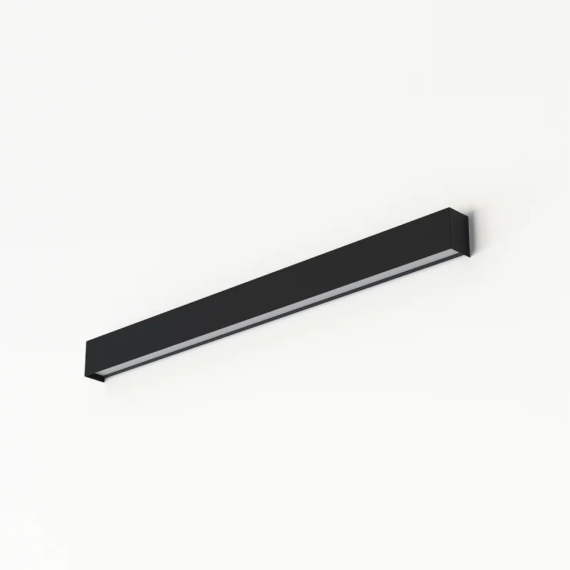 Wall lamp 7594 STRAIGHT WALL LED BLACK M