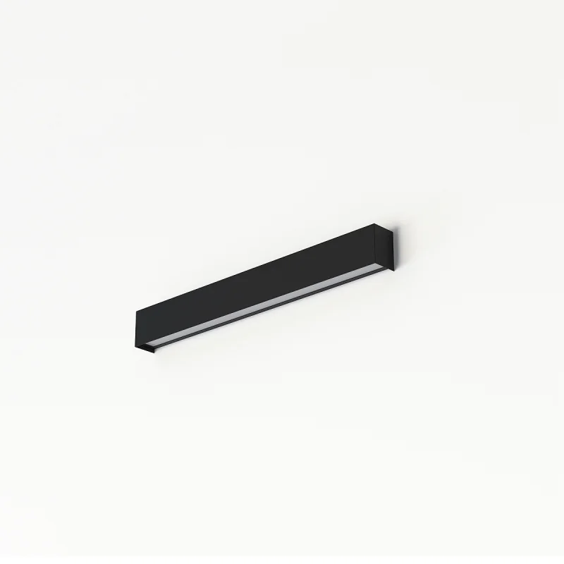 Wall lamp 7596 STRAIGHT WALL LED BLACK S