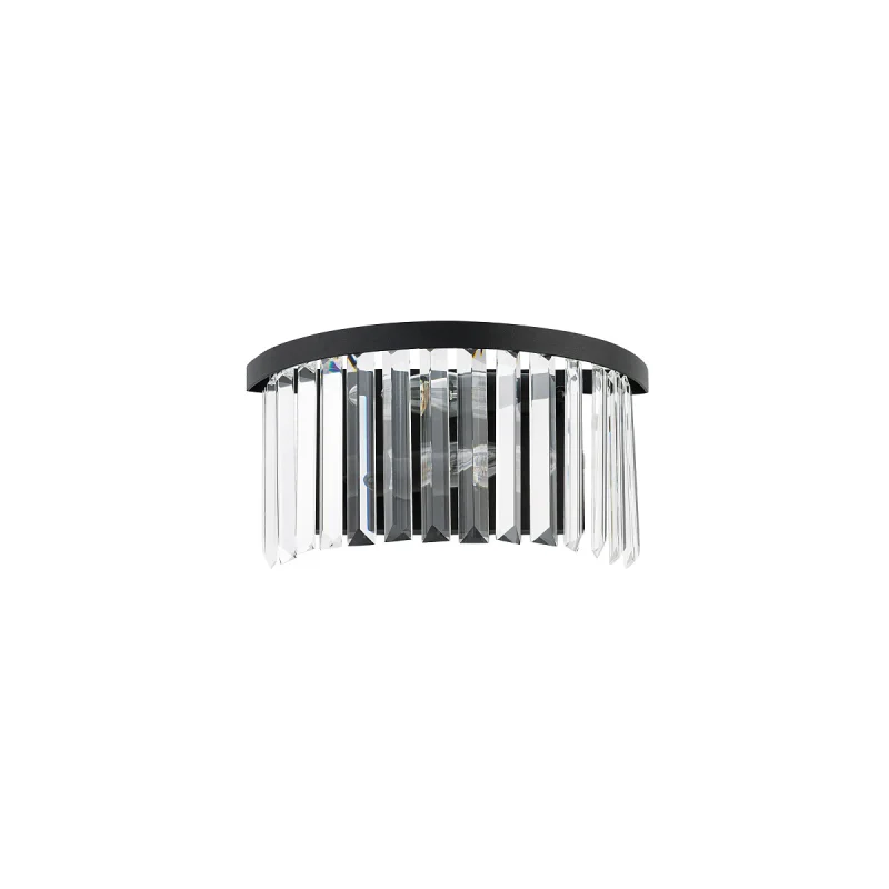 Wall lamp 7633 CRISTAL BLACK KINKIET
