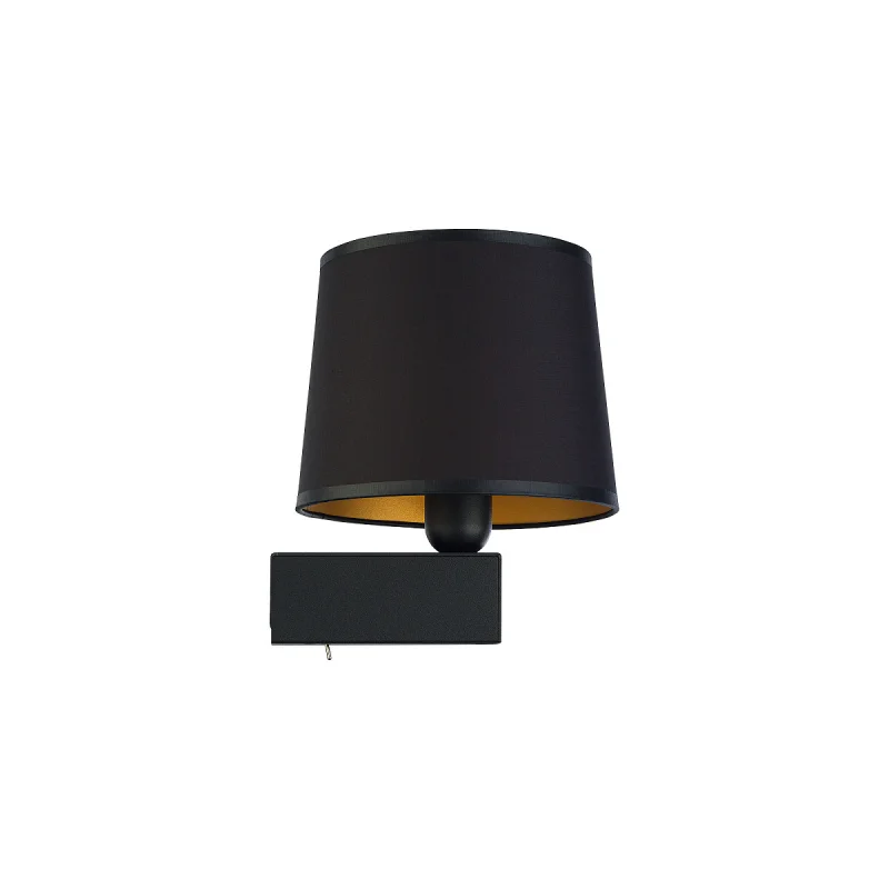 Sieninis šviestuvas 8197 CHILLIN I BLACK BL/G