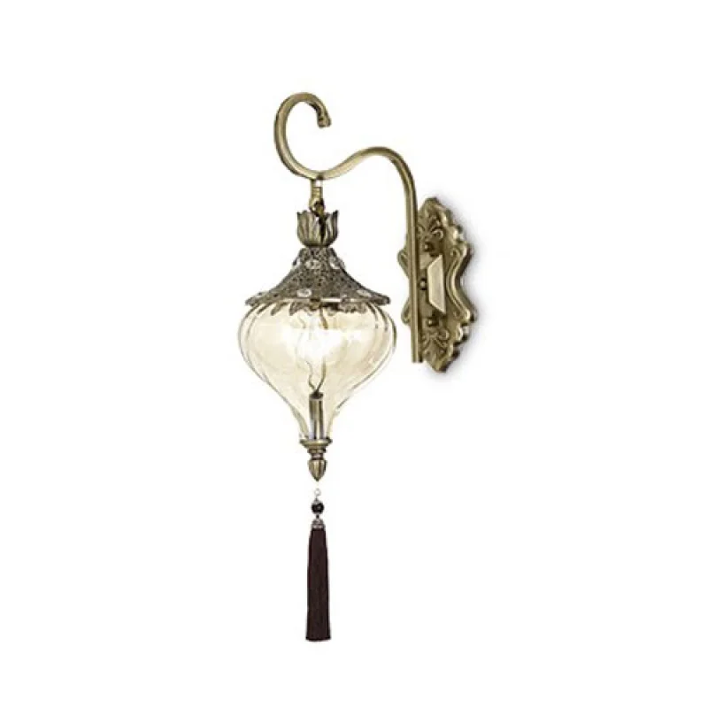 Настенная лампа HAREM AP1 Antique Brass